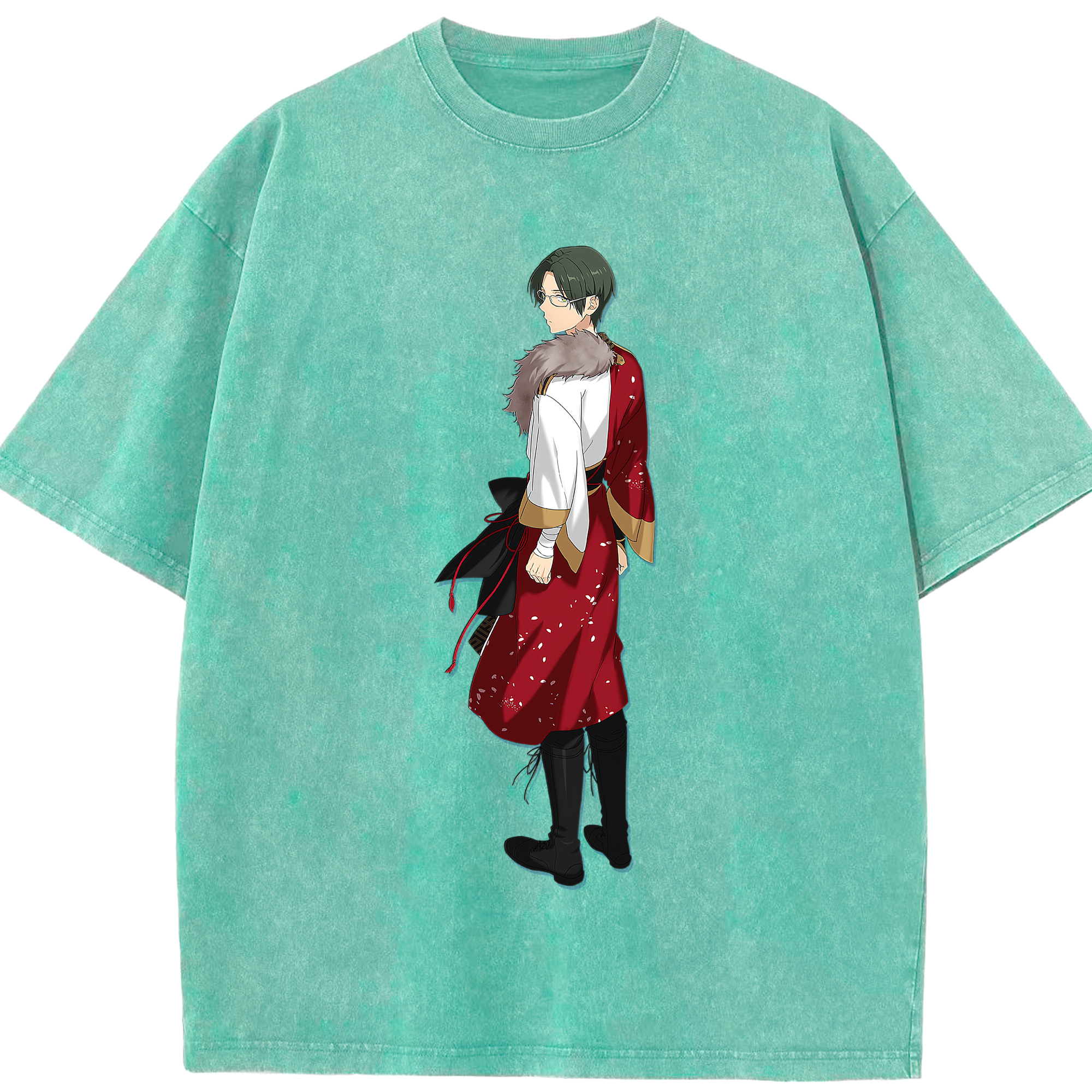 （画像用） あんさんぶるスターズ! Ensemble Stars 綿100% ヴィンテージ風 半袖Tシャツ（フロントプリント）